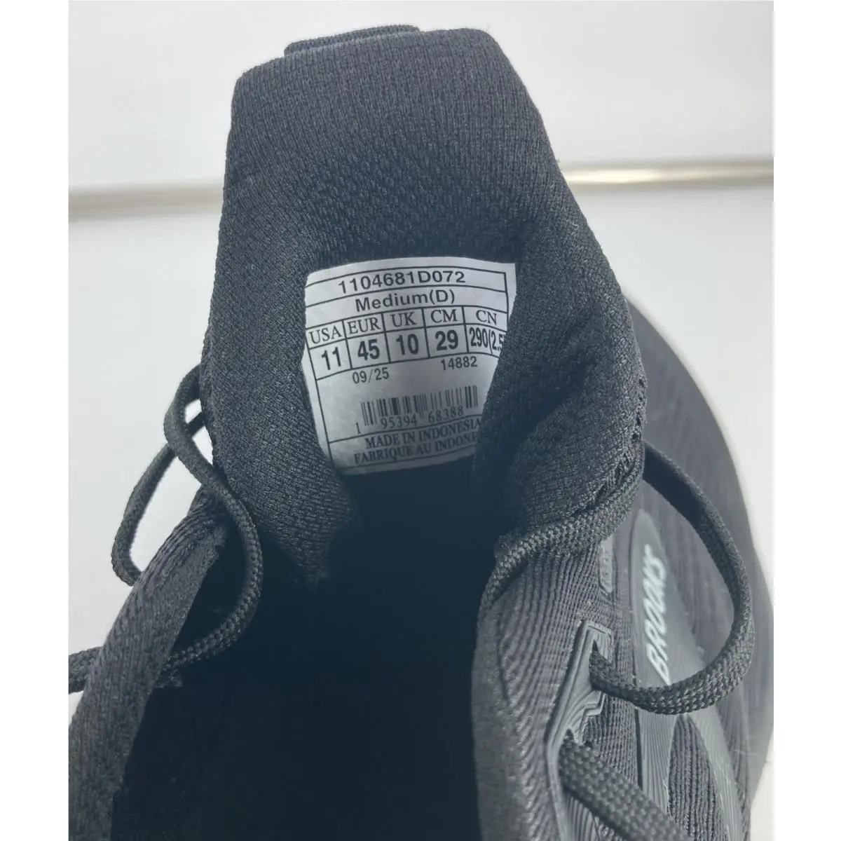 Brooks shoes - Revel 8 - Revel - 1104681D072110 - Black (UPC: 195394683882) 7