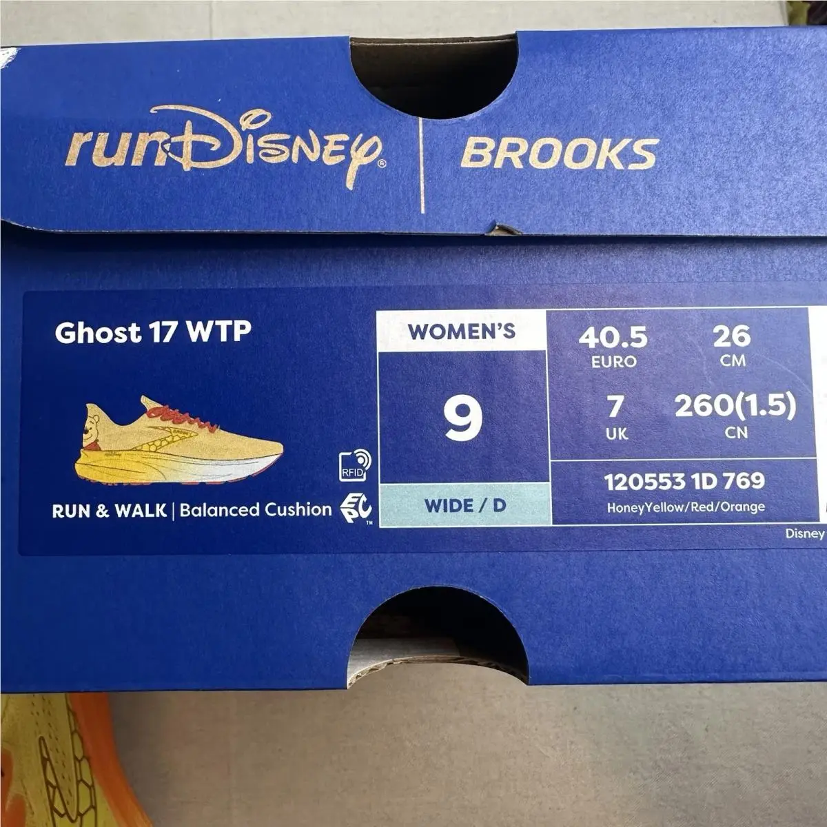 Brooks shoes - Brooks Ghost 17 Winnie The Pooh - Yellow 0