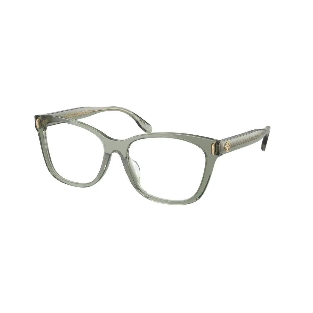 TY 2136 U Transparent Sage 1941 Size 54 Eyeglasses by Tory Burch