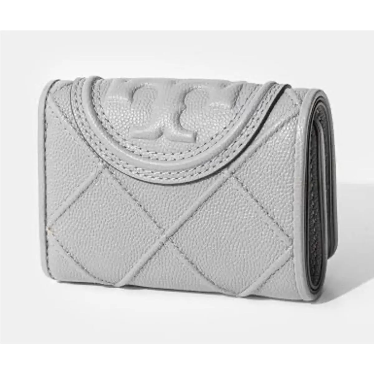 Tory Burch Flemming Wallet Slate