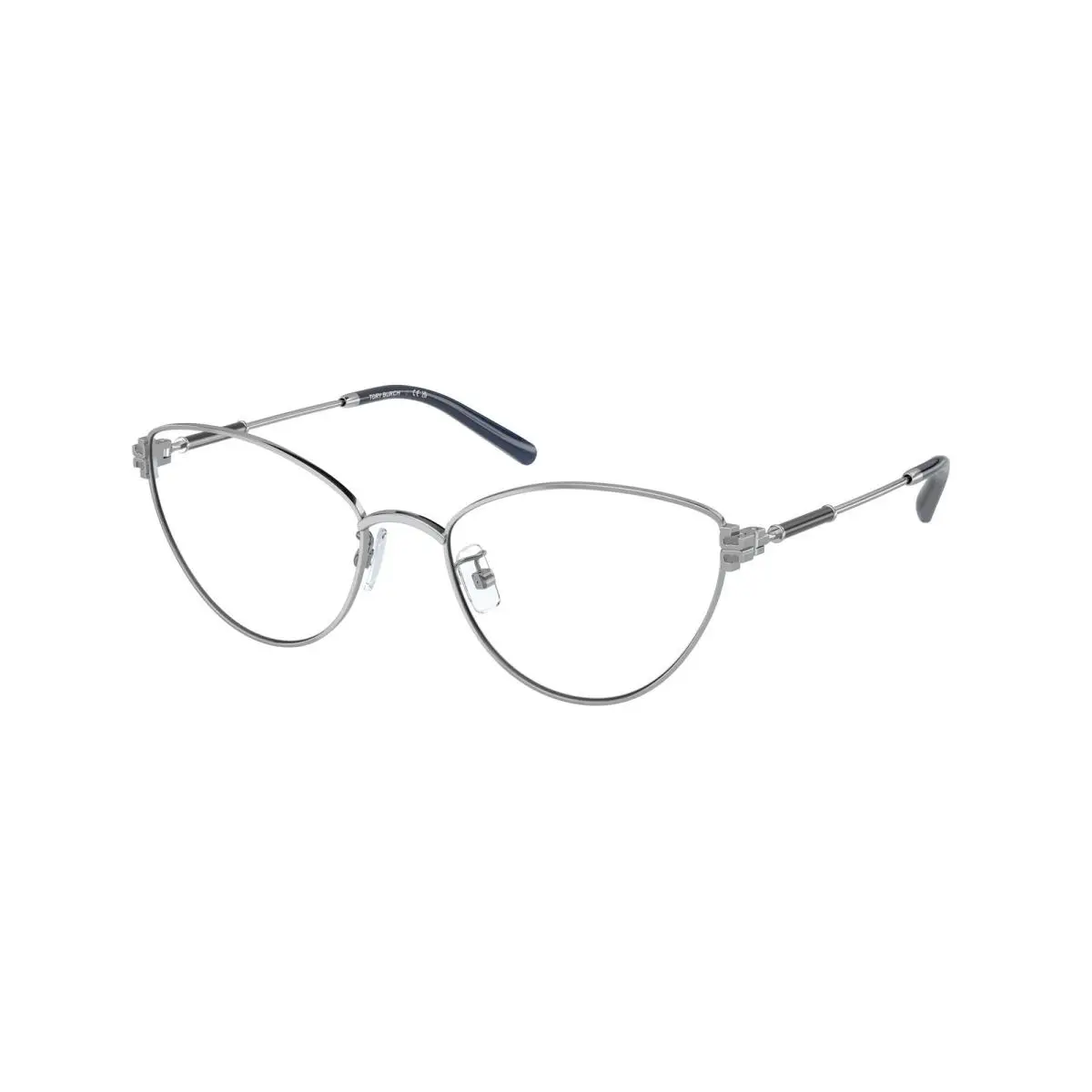 TY 1080 Silver 3161 Size 53 Eyeglasses by Tory Burch