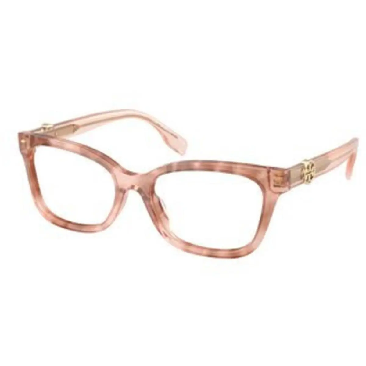 TY 2159 U Pink Brown Transparent Tort / Demo 2063 Size 49 Eyeglasses by Tory Burch