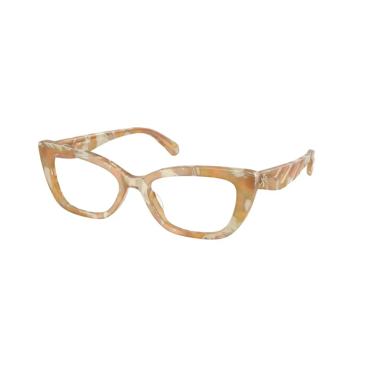TY 2155 U Honey Tort / Demo 1949 Size 52 Eyeglasses by Tory Burch