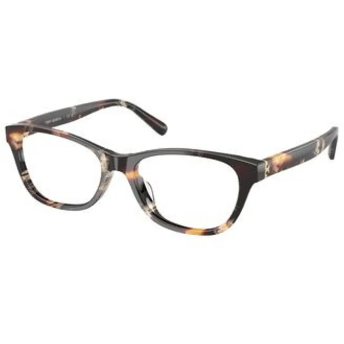 TY 2172 D Dark Wavy Tortoise / Demo 2072 Size 54 Eyeglasses by Tory Burch