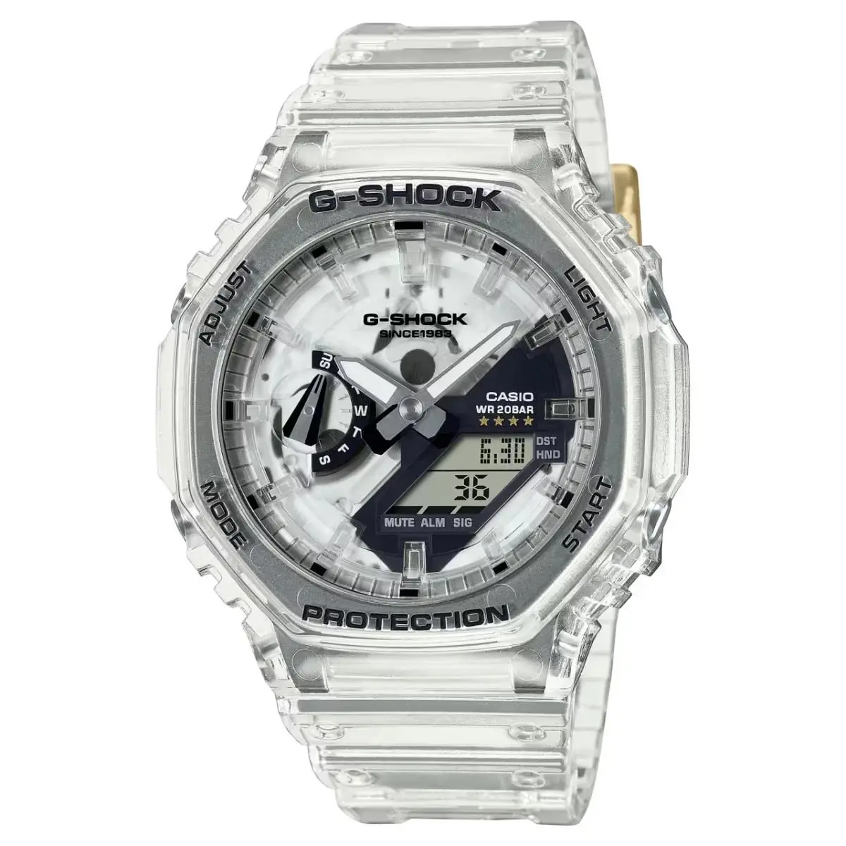 G-shock GA-2140RX-7AJR 40th Anniversary Clear Remix Men Watch Limited Gift by Casio