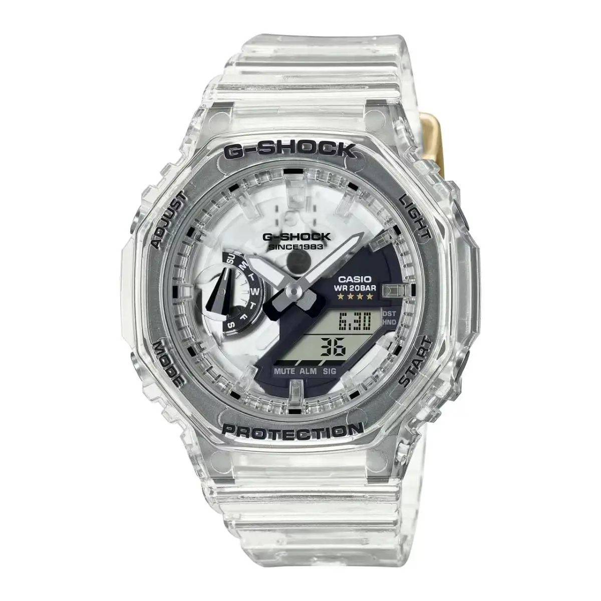 G-shock Woman Watch GMA-S2140RX-7AJR 40th Anniversary Clear Remix by Casio