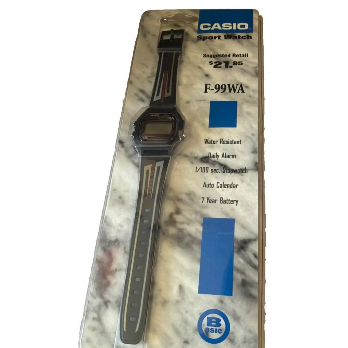 “sporty Casual Watch Module Japan 1984 F-99WA by Casio