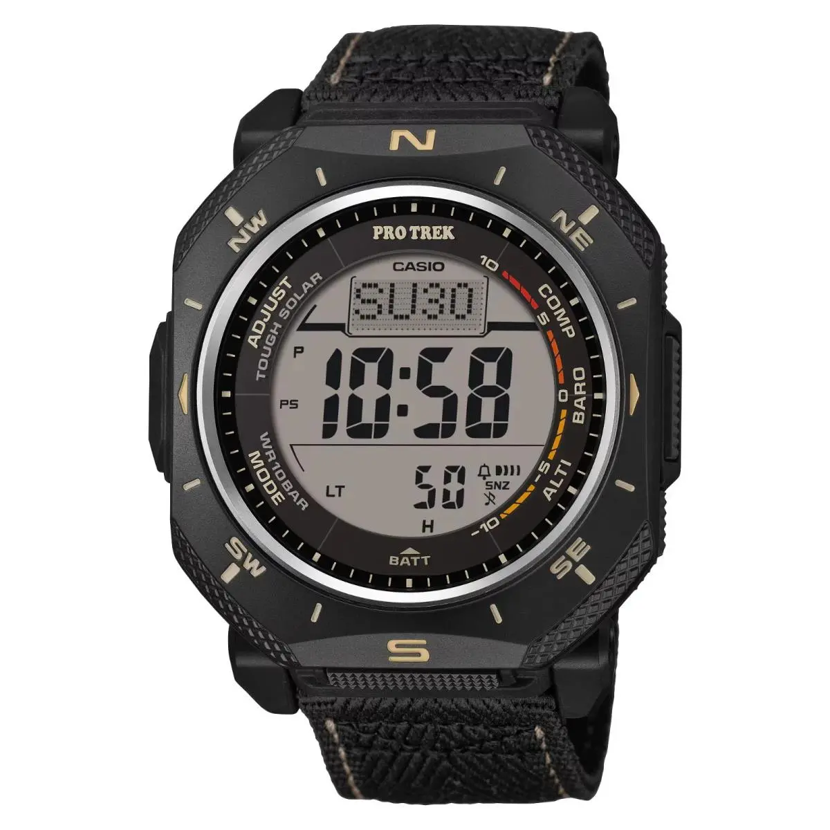 Casio Pro Trek PRW-69Y-1JF Climber Line Solar Compass Outdoor Digital Men Watch