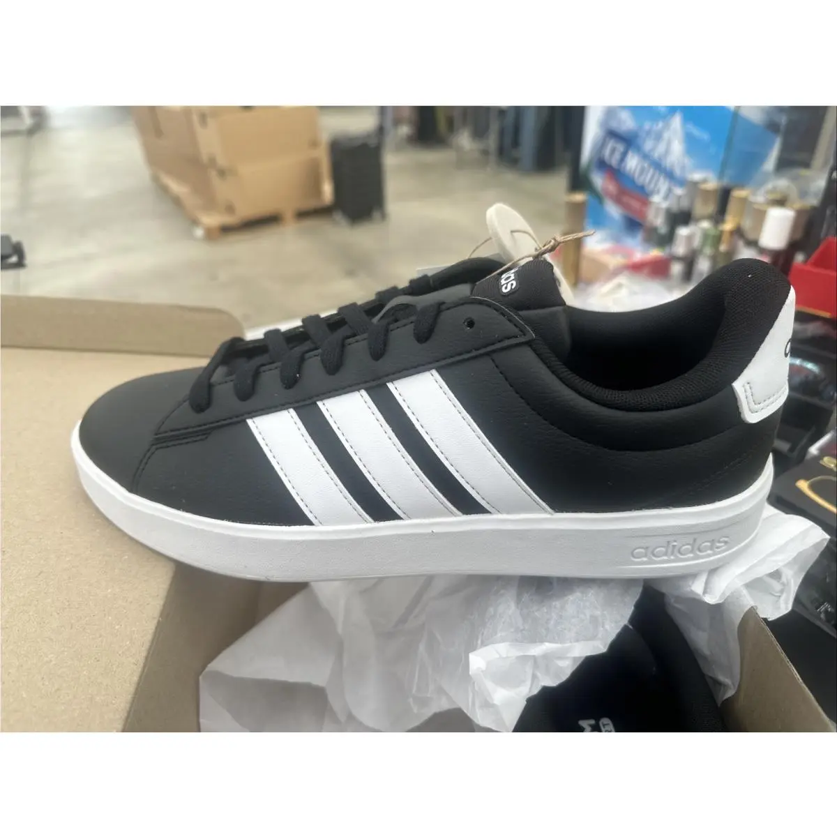 Adidas shoes - adidas Grand Court 3.0 - Grand Court - SB1158-IH1473 - Black (UPC: 198320183463) 2