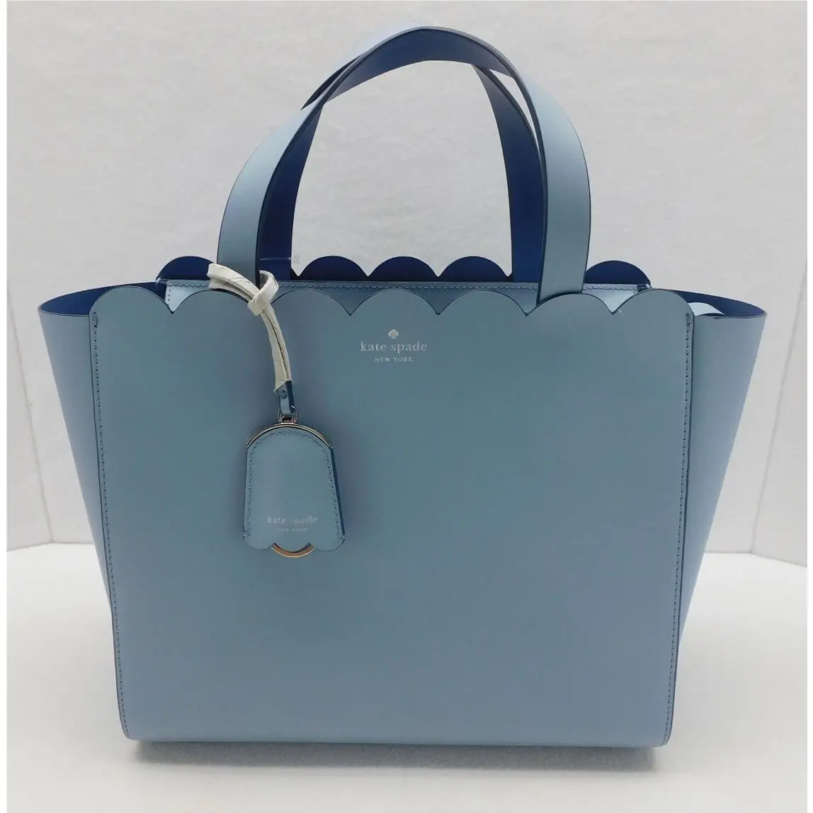 NY Magnolia Street Mina Crossbody Tote Bag WKRU5744-533 Blue Dawn New by Kate Spade