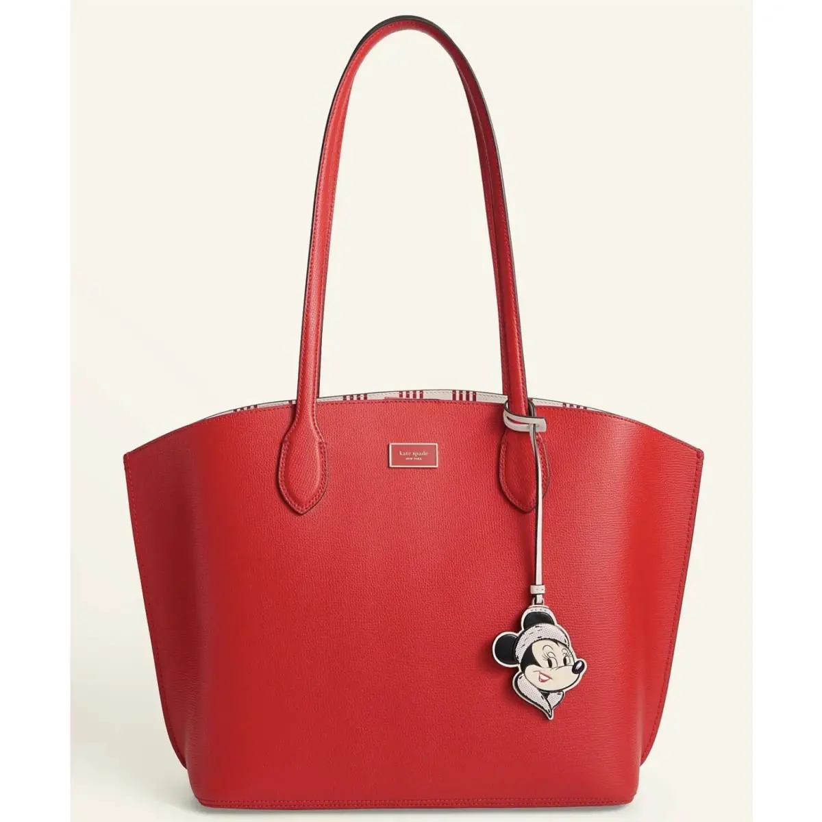 Limited Edition  Minnie Mouse Top Handle Leather Tote Bag by Kate Spade
