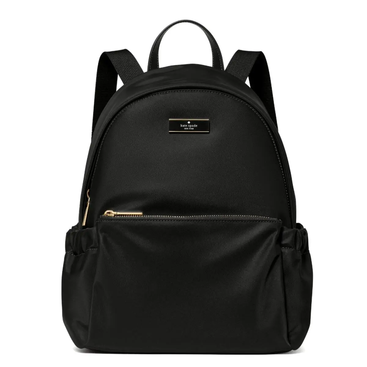 New Kate Spade New York Carter Nylon Dome Backpack Black with Dust Bag