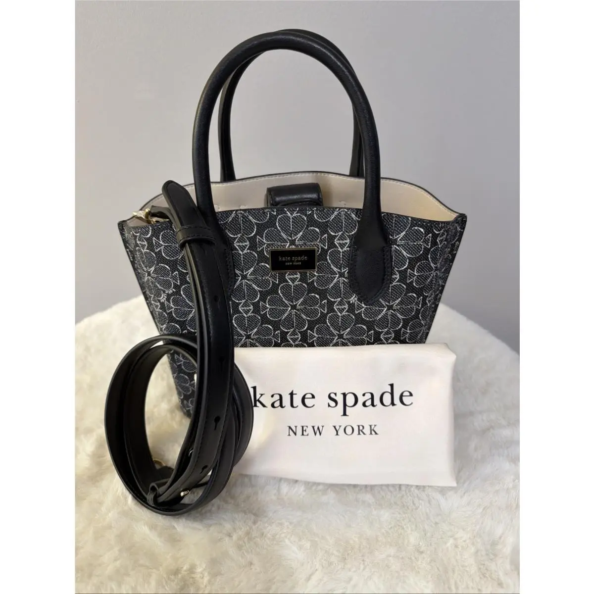 Suite Spade Flower Coated Canvas Satchel by Kate Spade