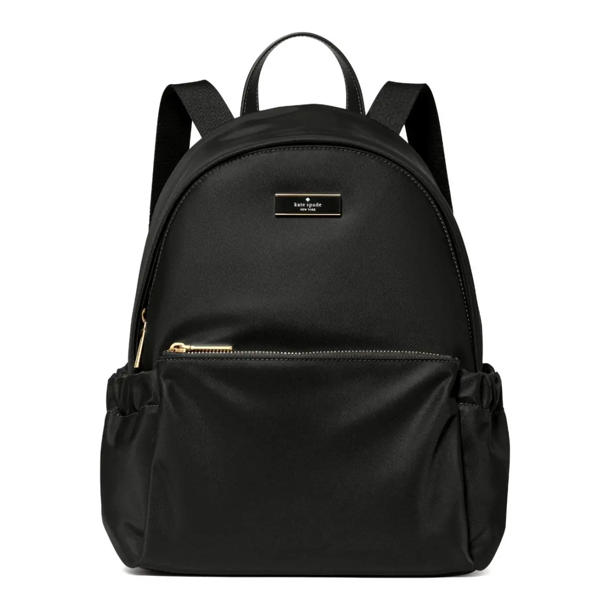 New Kate Spade New York Carter Nylon Dome Backpack Black