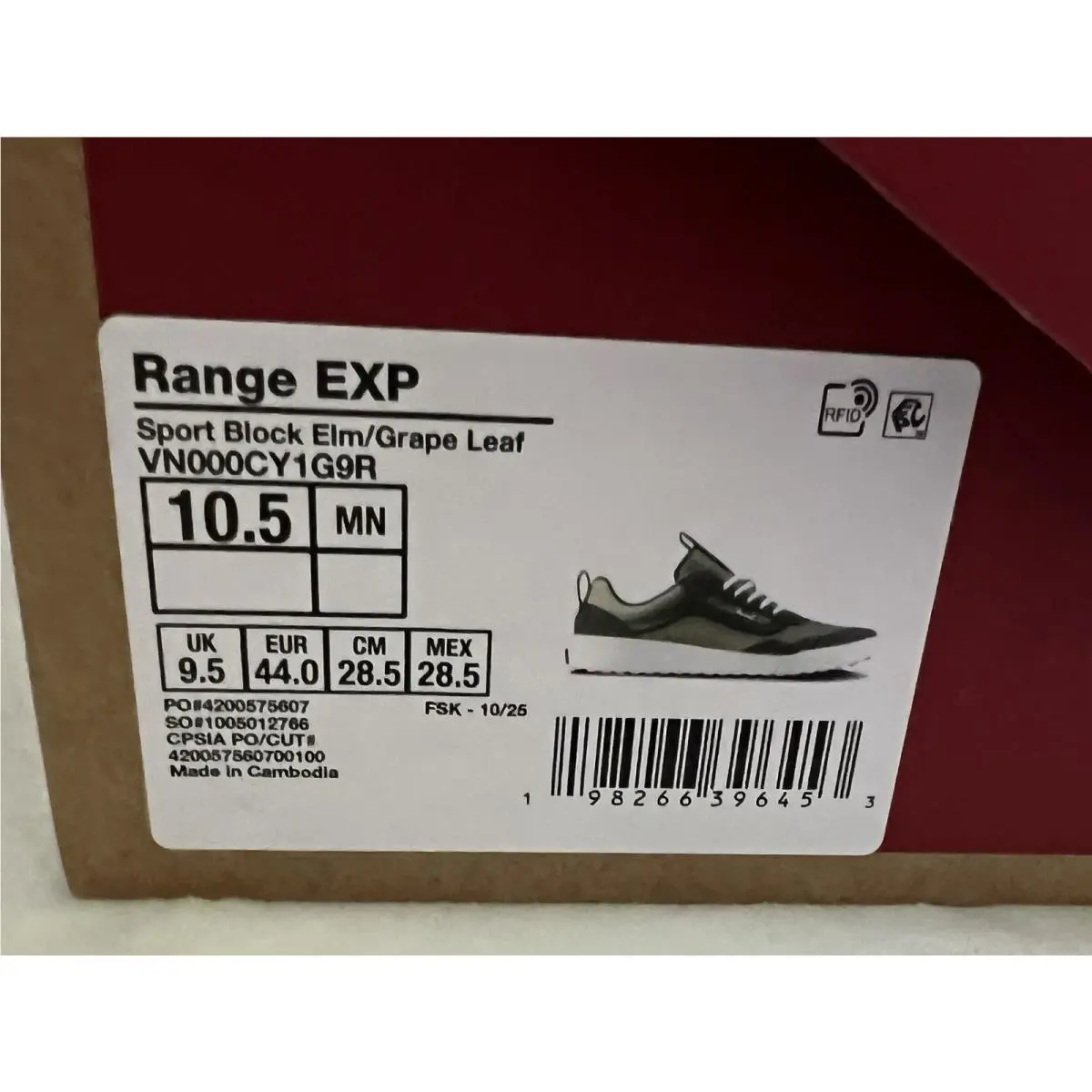 Vans shoes - VANS Range Exp - Range Exp - Green (UPC: 198266396453) 7