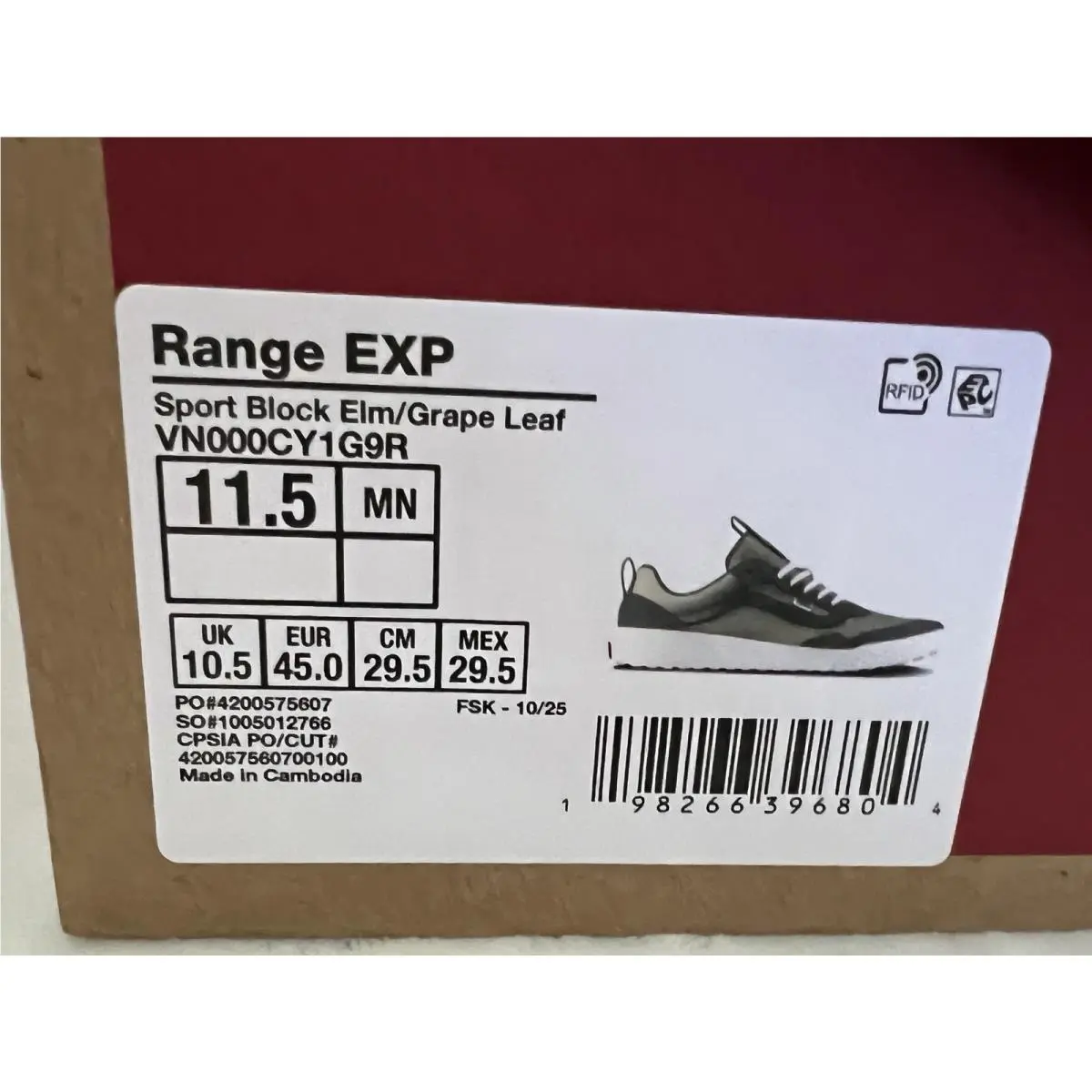 Vans shoes - VANS Range Exp - Range Exp - Green (UPC: 198266396804) 8