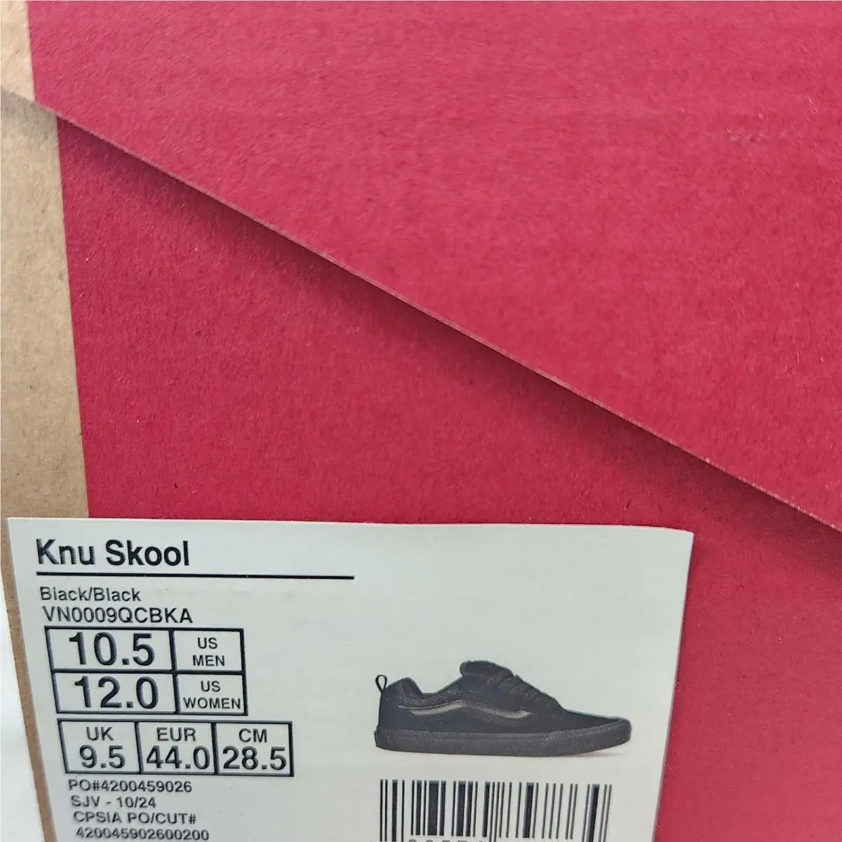 Vans shoes - Knu Skool - Knu Skool - Black 5