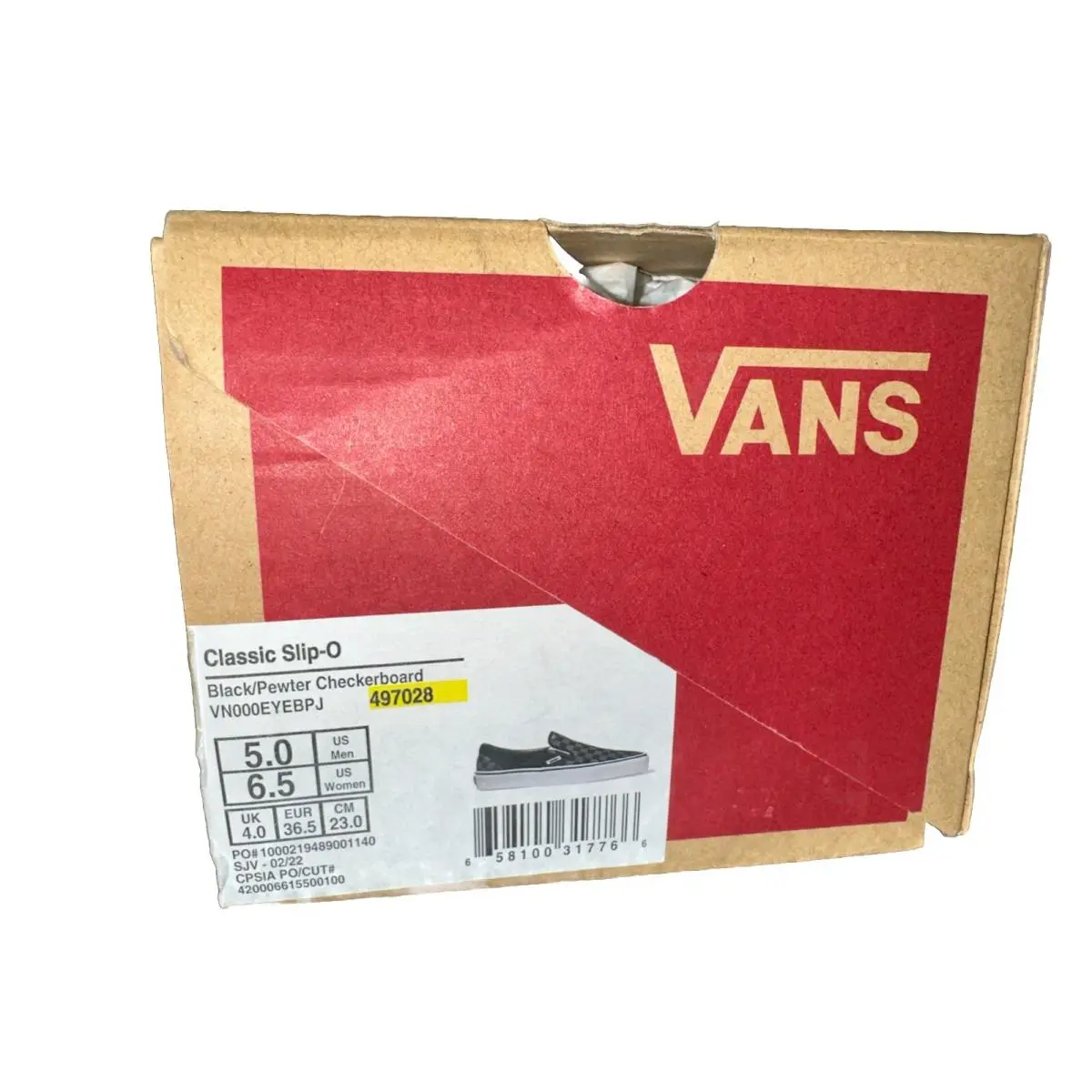 Vans shoes - 497028 - 497028 - Black And White 15