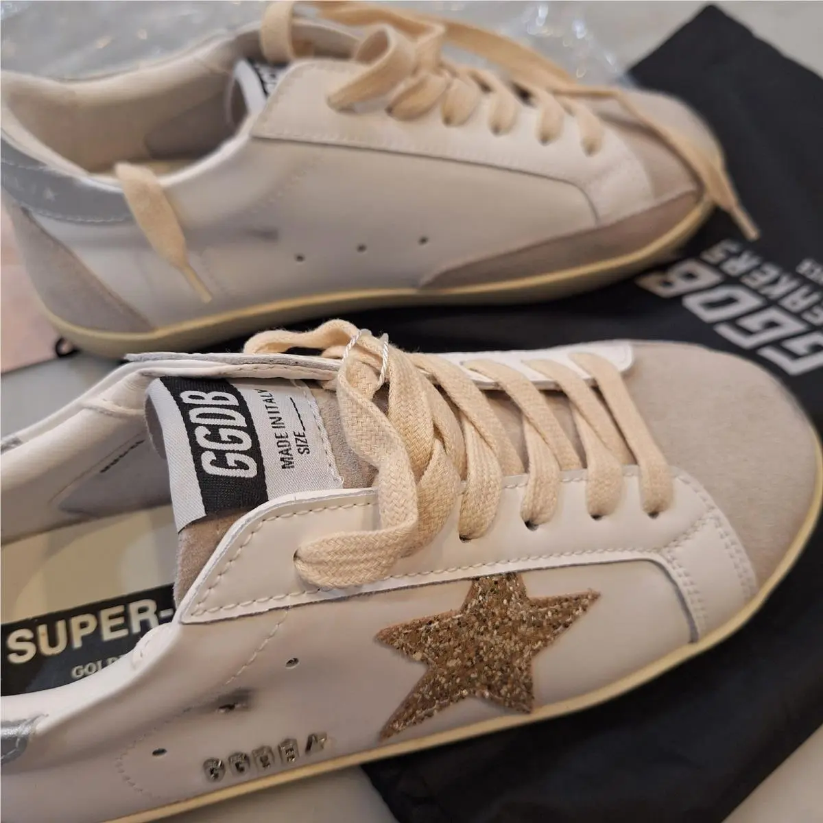 Golden Goose shoes - Golden Goose Super-Star - White 10