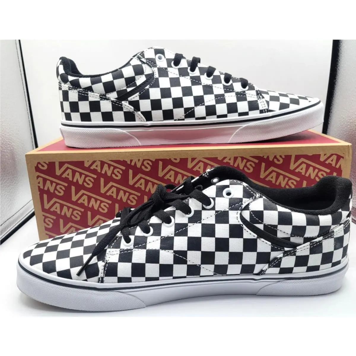 Vans shoes - VANS Seldan - Seldan - BLACK AND WHITE 0