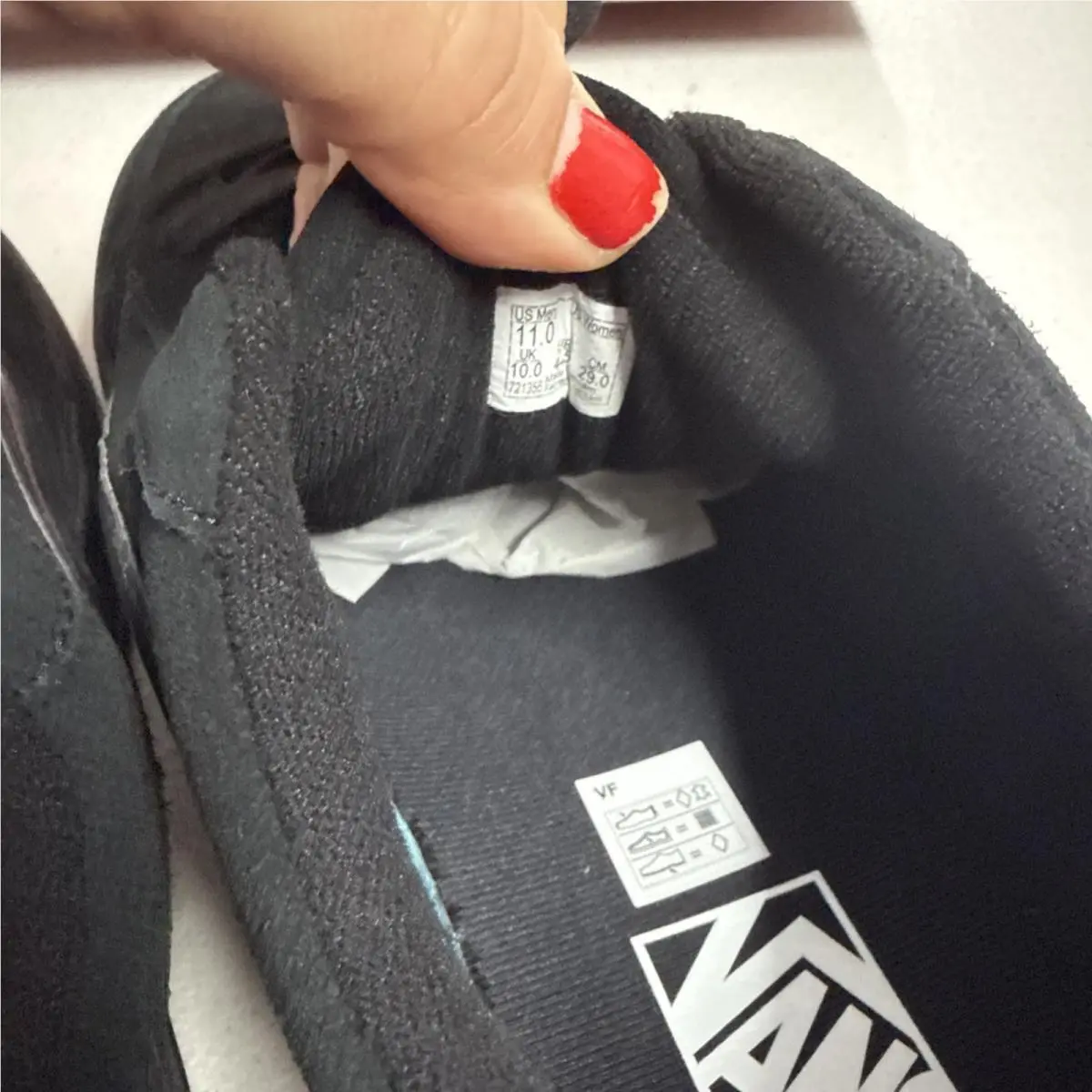 Vans shoes - VANS Brooklyn LS - Brooklyn - VN00D1JBKA - Black 4
