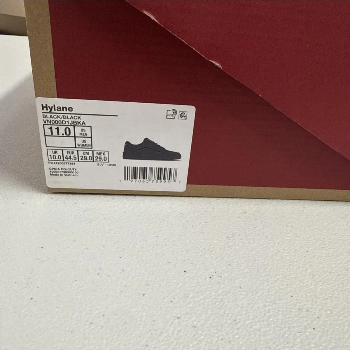Vans shoes - VANS Brooklyn LS - Brooklyn - VN00D1JBKA - Black 5