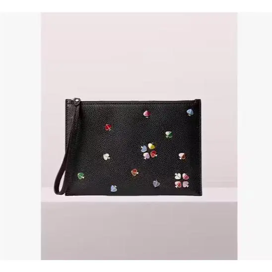 Margaux Enamel Spade Small Pouch Wristlet by Kate Spade