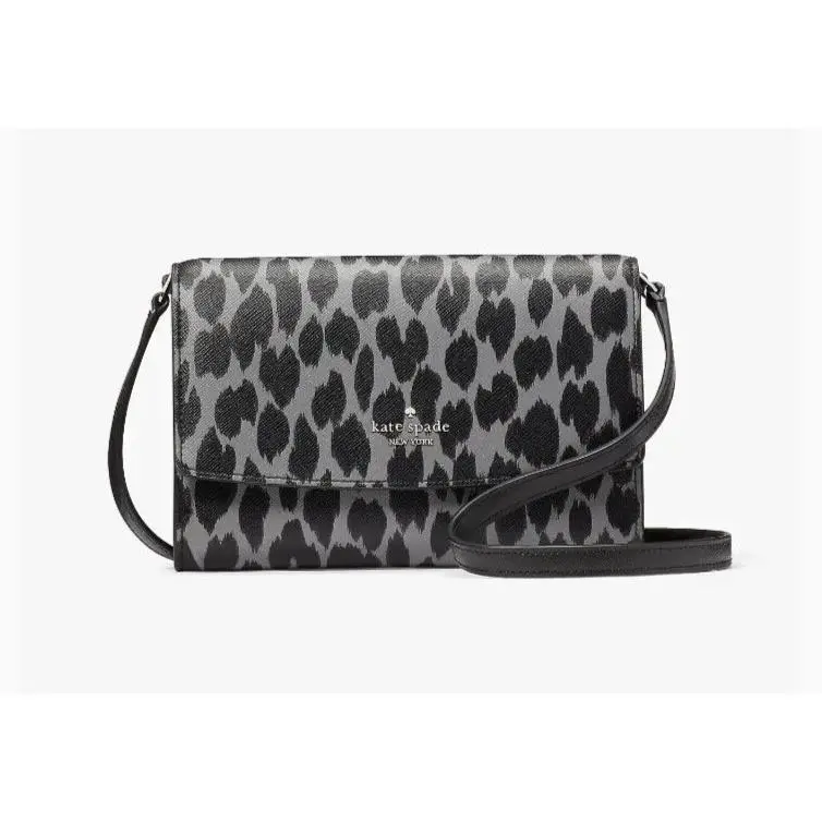 Perry Leather Crossbody Spotted Animal Print by Kate Spade