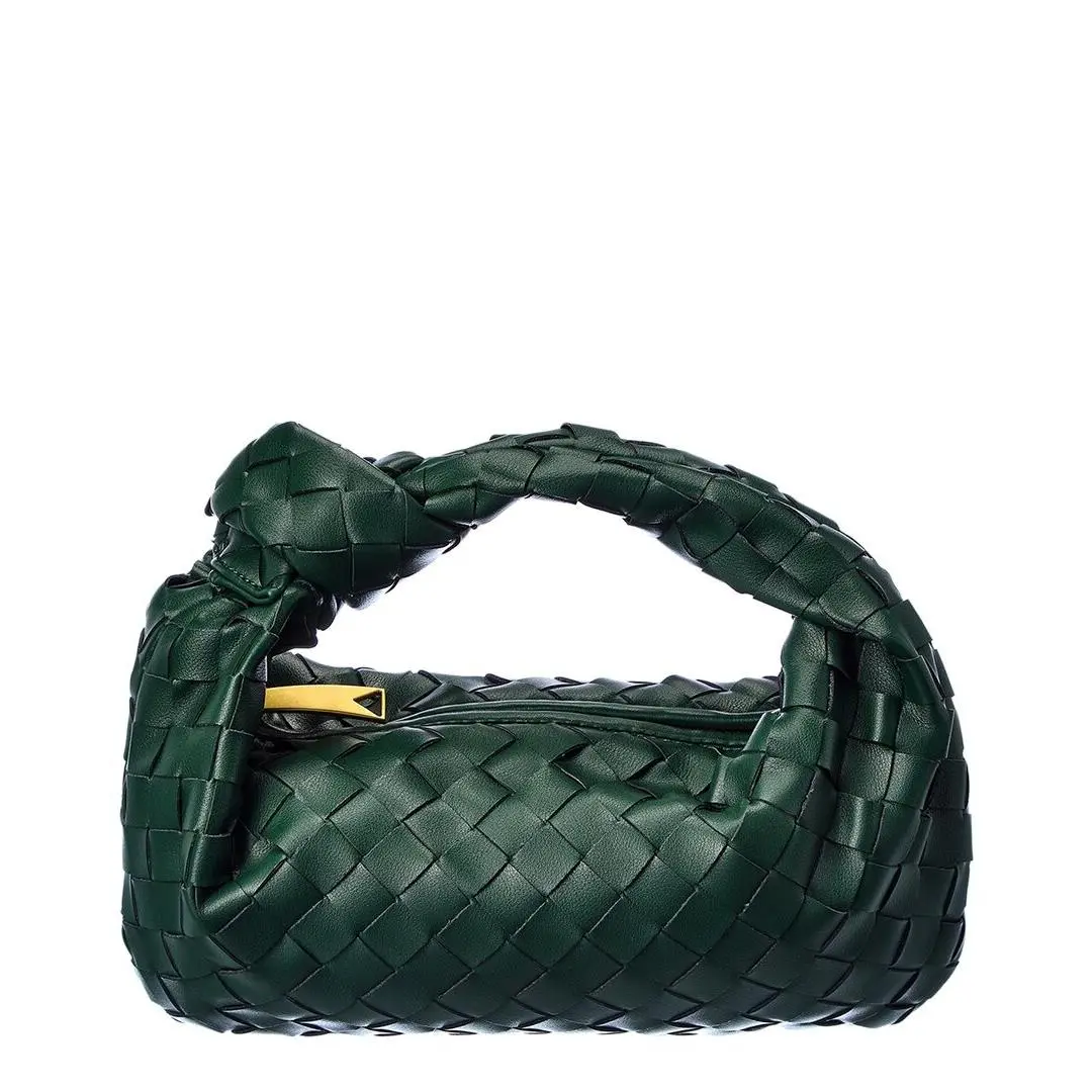 Tiffany Fred Paris Woven Leather Pouch Women`s Green by Kate Spade