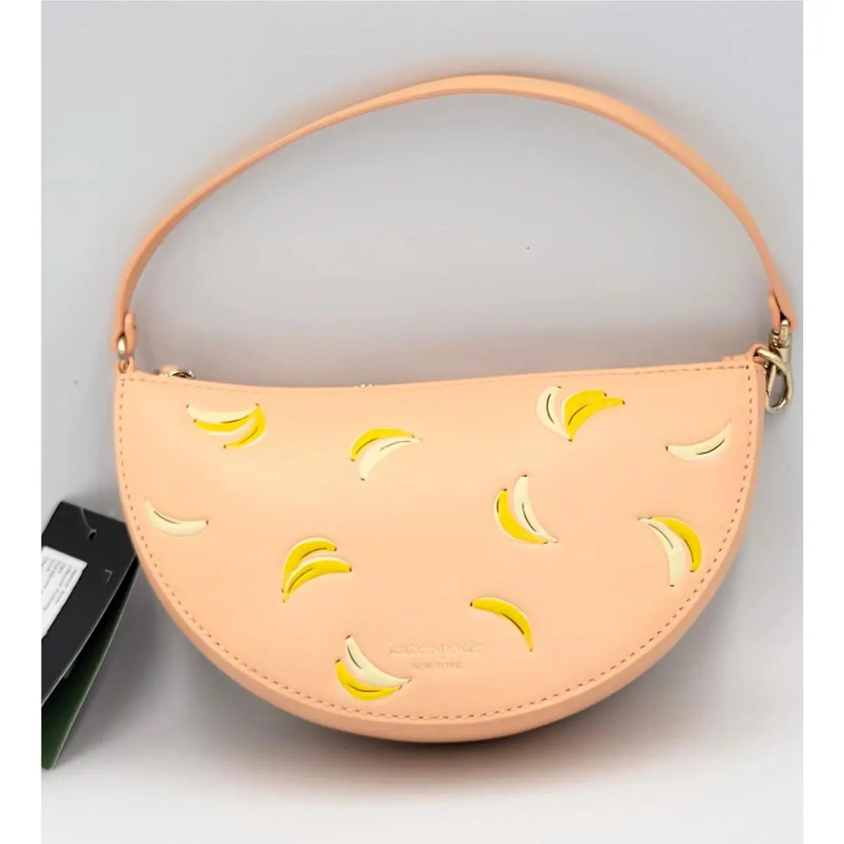 Wink Leather Wristlet Banana in Light Cantaloupe by Kate Spade
