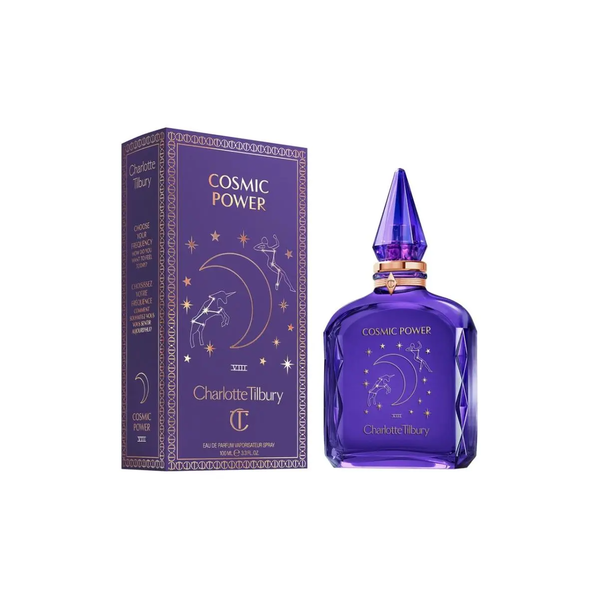 Cosmic Power Eau de Parfum Spray 3.3 oz Womens Perfume Gift by Charlotte Tilbury