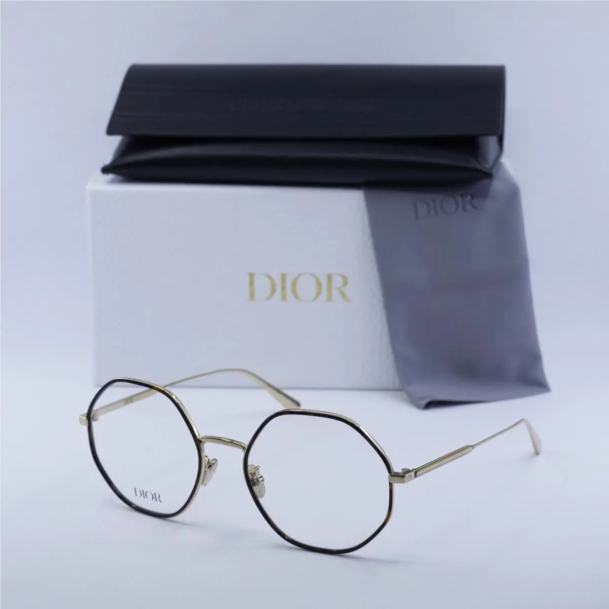 Gemdioro R2U A000 Gold/havana 54mm Eyeglasses by Dior