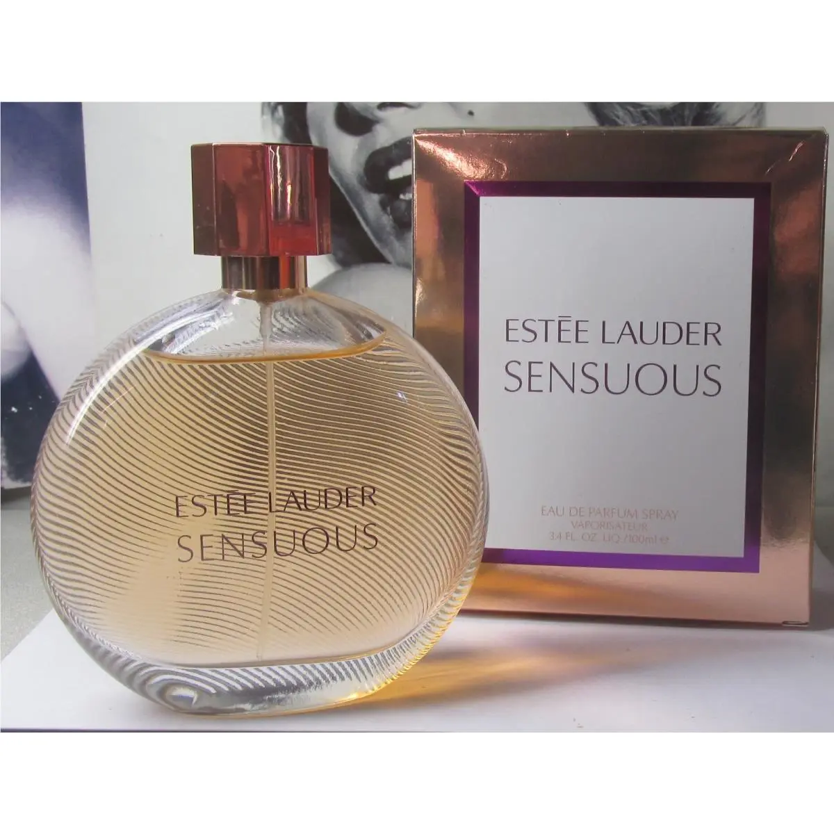 Estee Lauder Perfume Sensuous 3.4oz Eau de Parfum Spray Old Stock