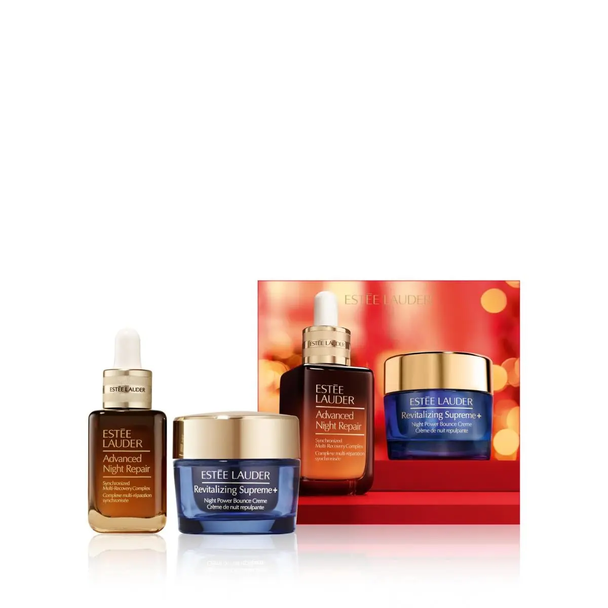 Estee Lauder Ultimate Nighttime Power Pair Gift Set 2-Piece Set with Full-size Face by Estée Lauder