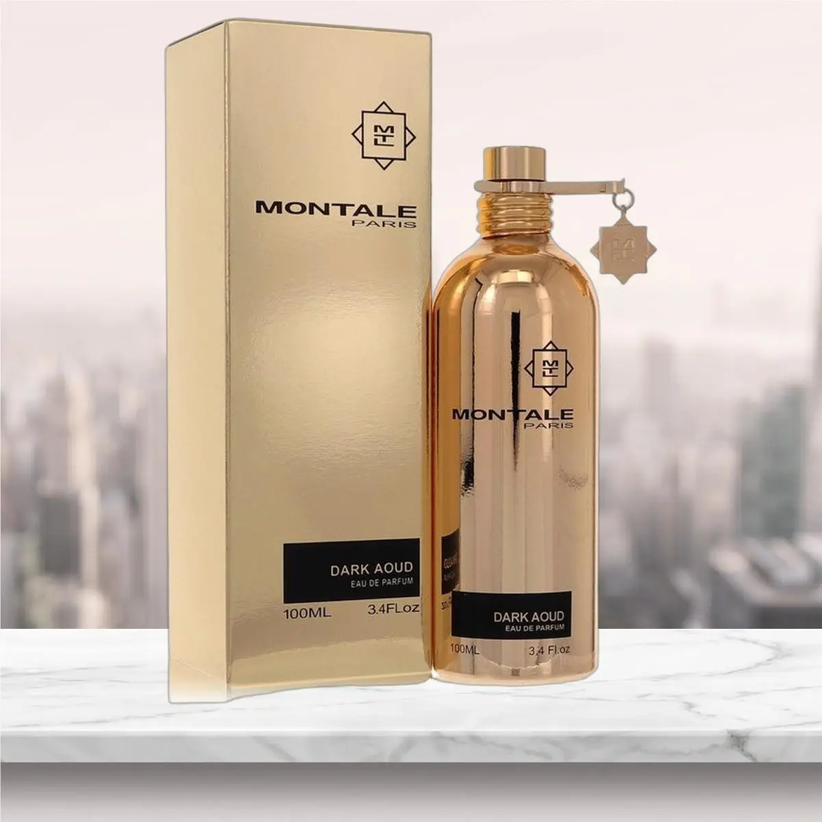 Dark Aoud Eau De Parfum Spray Unisex By  - 3.4 oz by Montale