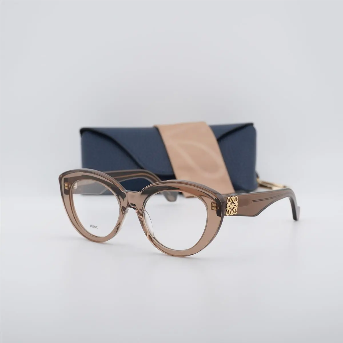 Loewe LW50058I 050 Dark Brown 51mm Eyeglasses