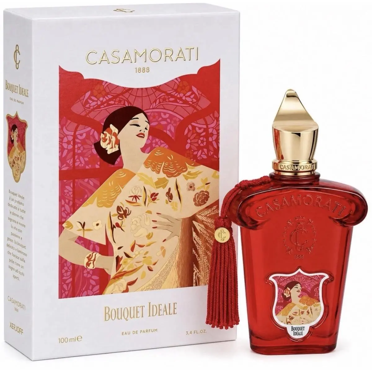 Casamorati 1888 Bouquet Ideale 100ml 3.4 fl oz Edp Women’s Perfume by Xerjoff