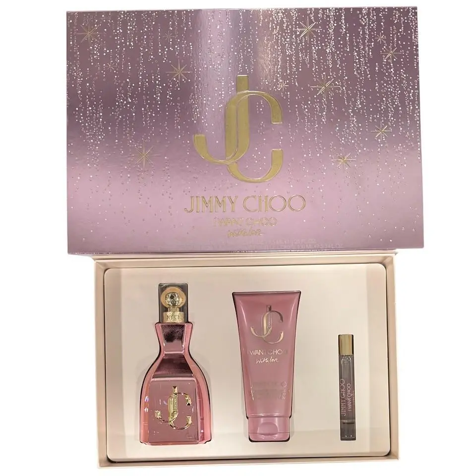 I Want Choo with Love 3PC Edp Gift Set For Women by Jimmy Choo