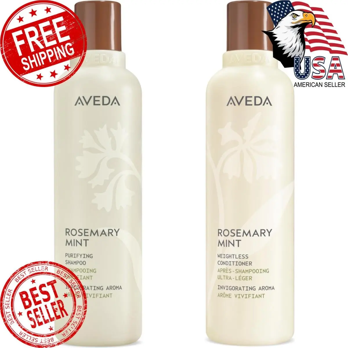 Rosemary Mint Purifying Shampoo Clarifying Shampoo Gently Removes by Aveda