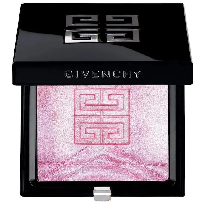 Prisme Libre Strobing Lluminating Highlighter Powder 4 Shades 001- Lilac Pink - a blend of lavender and pink by Givenchy
