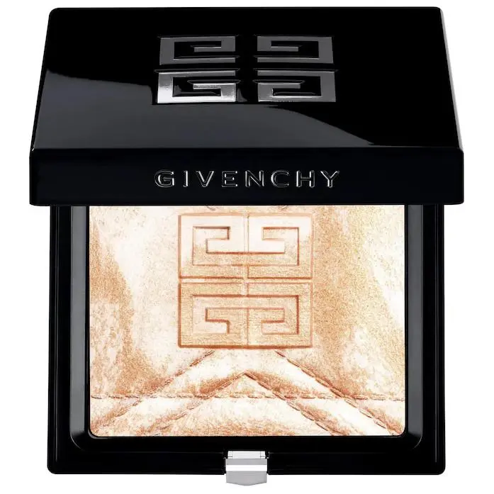 Prisme Libre Strobing Lluminating Highlighter Powder 4 Shades 003- Pearly Gold - a blend of golden shimmer by Givenchy