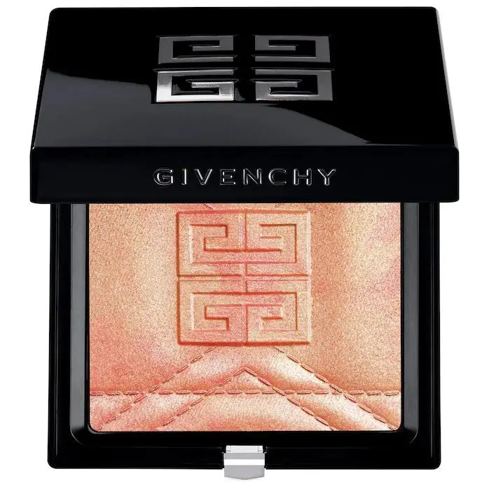 Prisme Libre Strobing Lluminating Highlighter Powder 4 Shades 004- Coral Copper - a blend of coral and copper by Givenchy