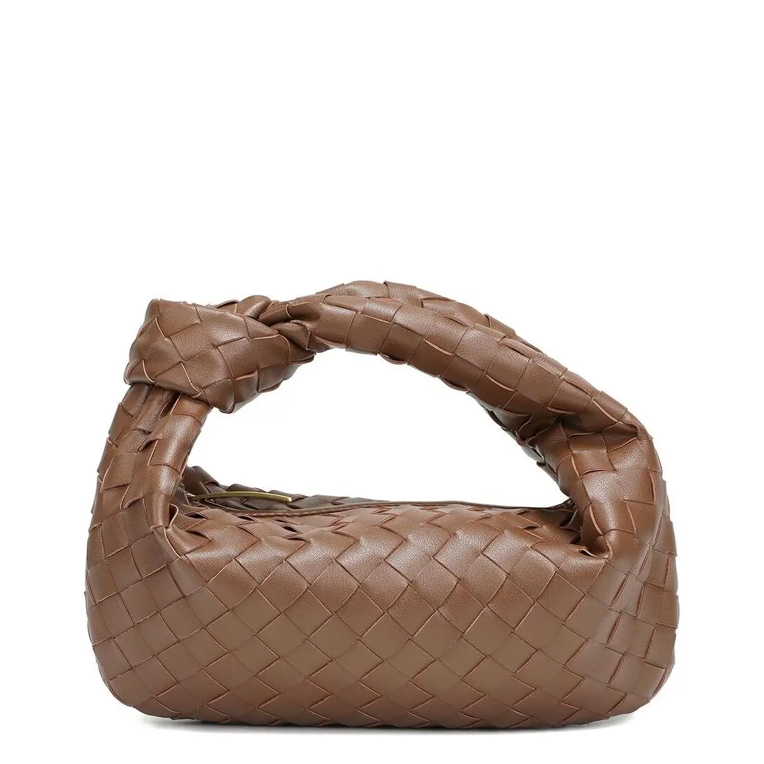 Tiffany Fred Paris Woven Leather Pouch Women`s Brown by Tiffany & Co.