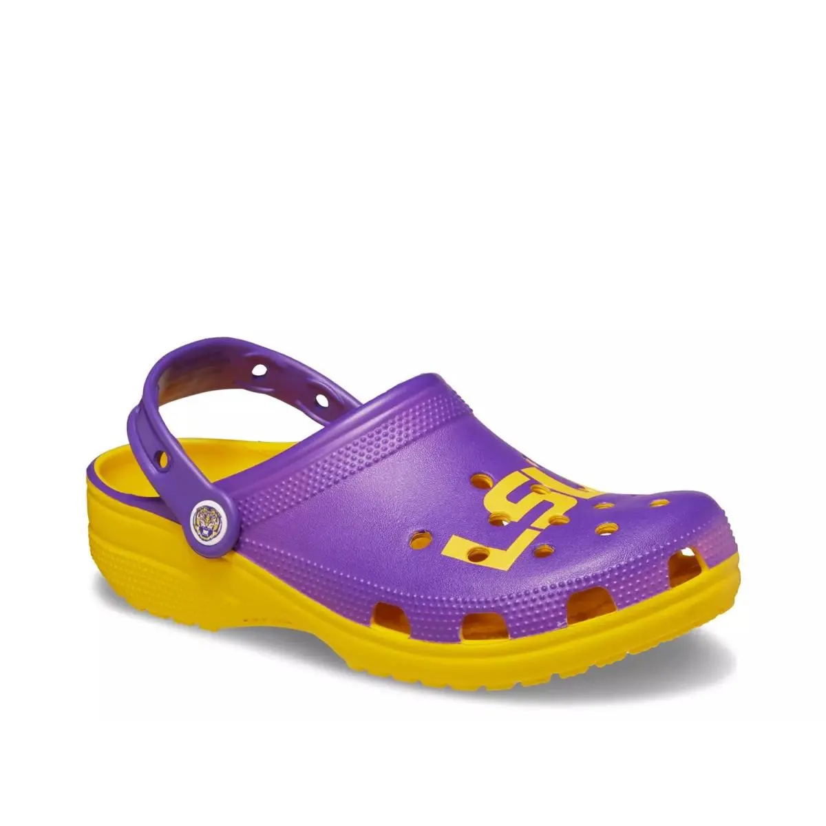 Unisex Casual Shoes Crocs College Lsu Classic Clog
