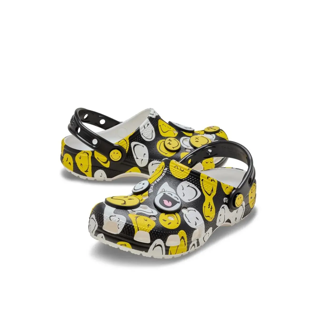 Crocs shoes - Black/White/Yellow 5