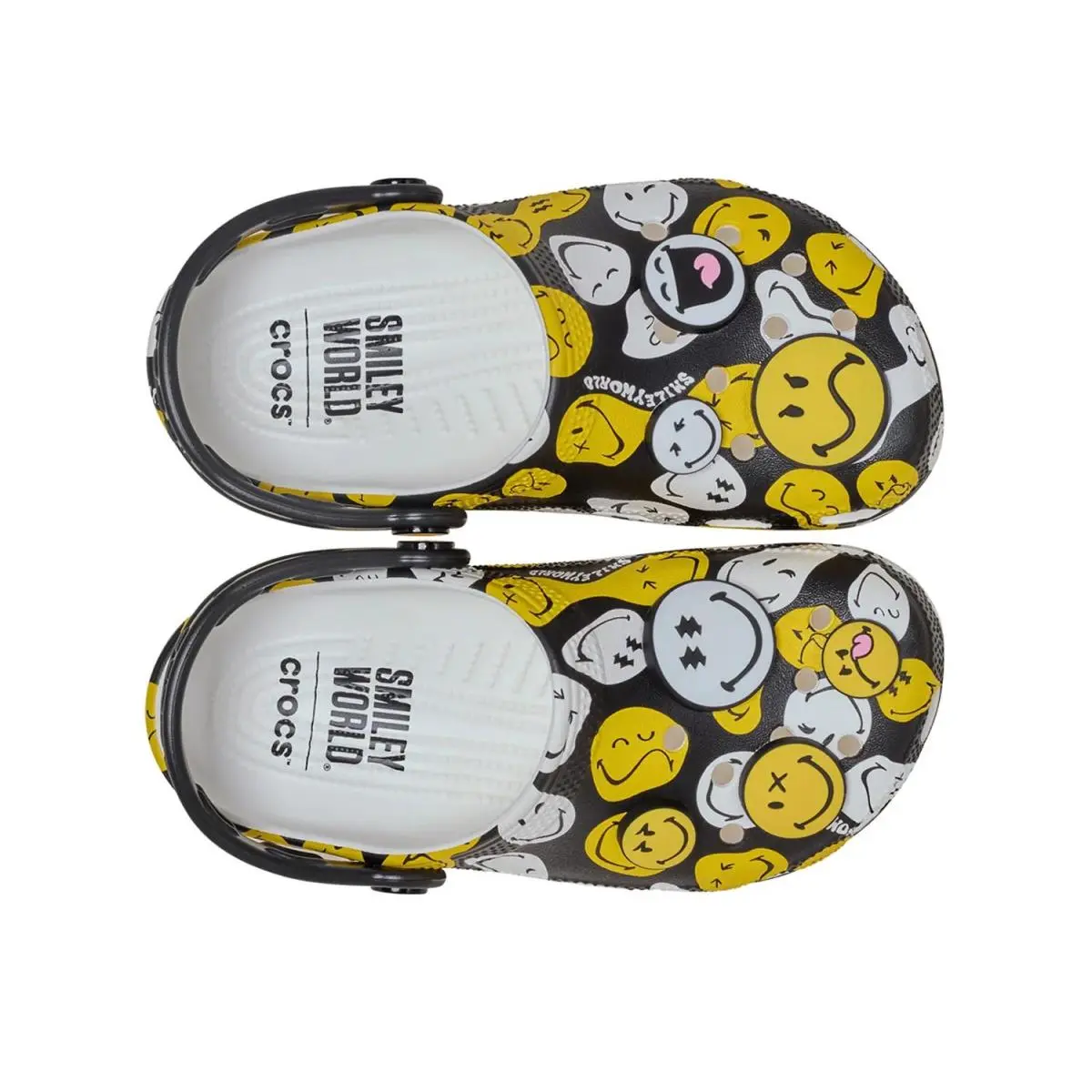 Crocs shoes - Black/White/Yellow 12