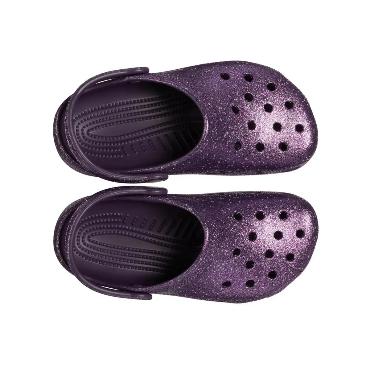 Crocs shoes - Purple Glitter 11