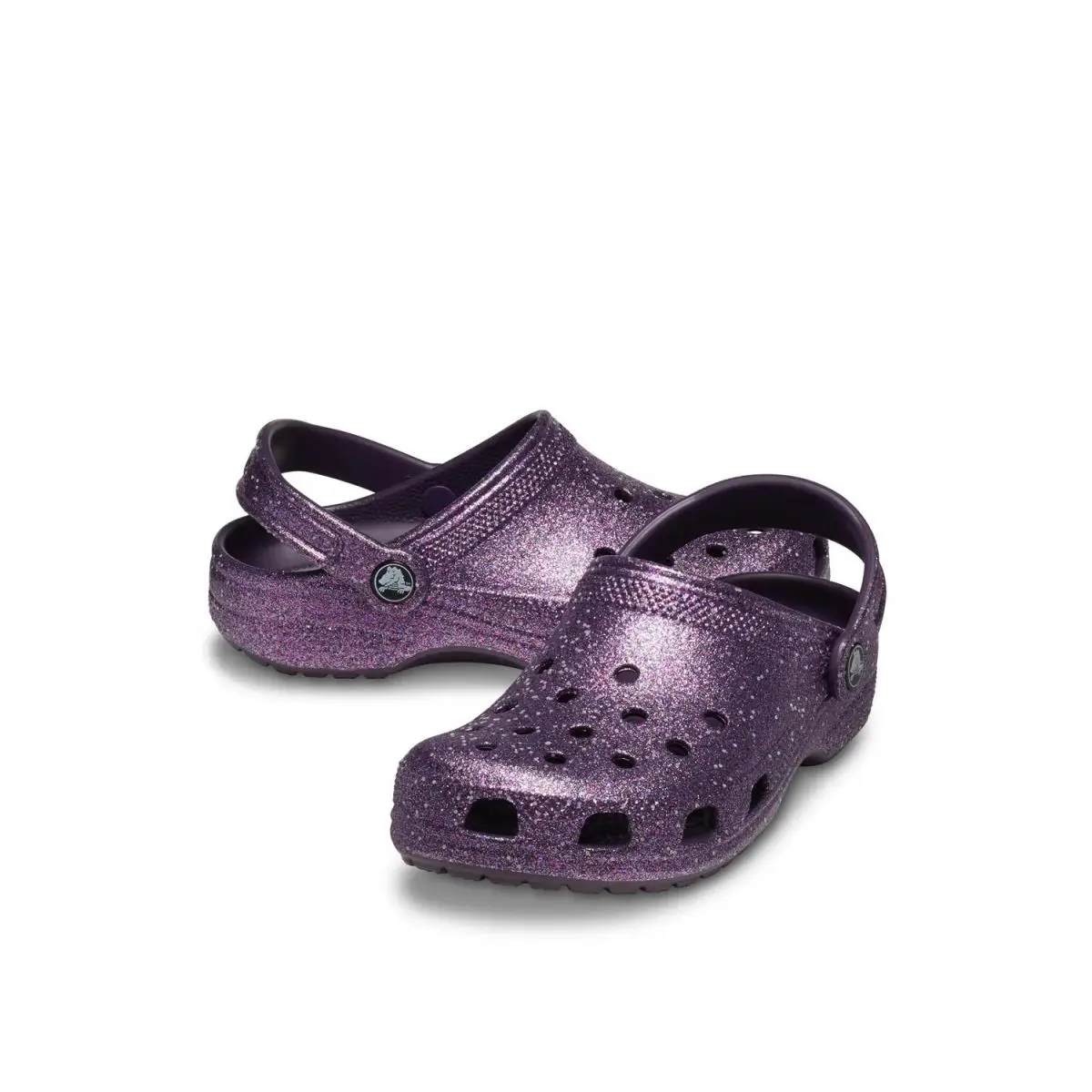 Crocs shoes - Purple Glitter 12