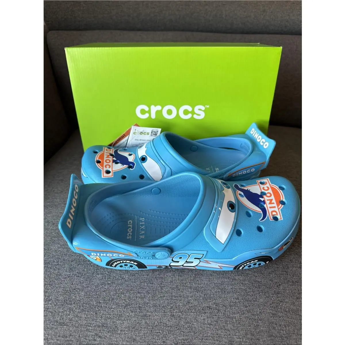 Crocs shoes - Crocs Crocband Disney Pixar Cars Dinoco - C32 C33 - Blue 2