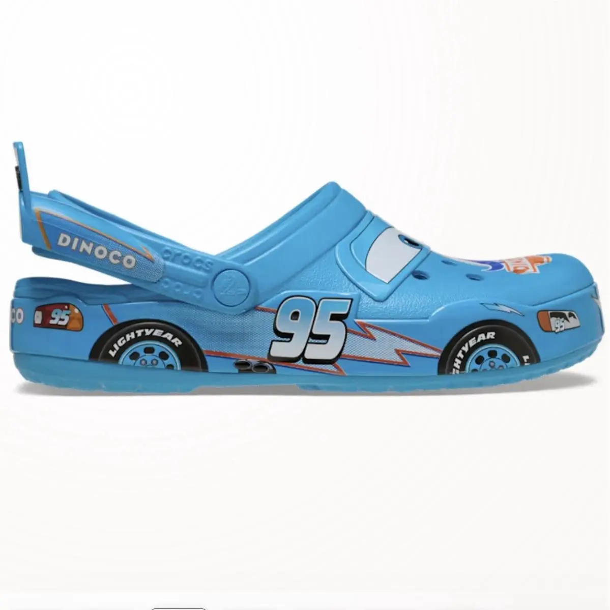 Crocs shoes - Crocs Disney Pixar Lightning McQueen Dinoco - Blue (UPC: 198445511493) 8